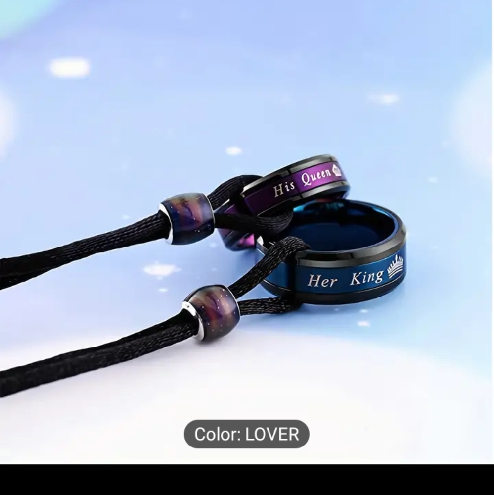 Two Piece Stainless Steel Necklace